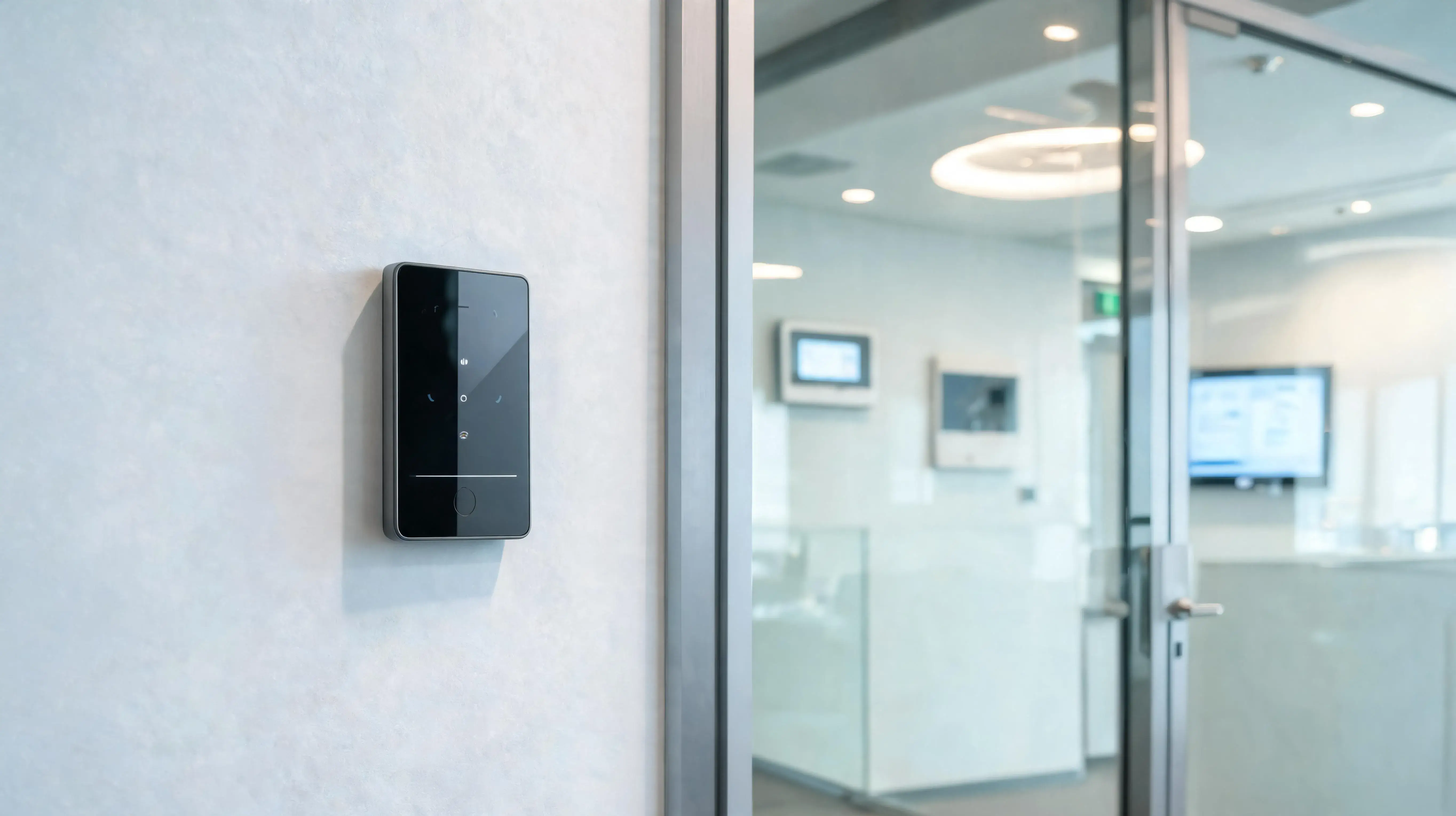 Smart access control system integrated with a building management system in a modern smart building